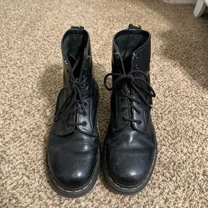 Women’s black Doc Martens